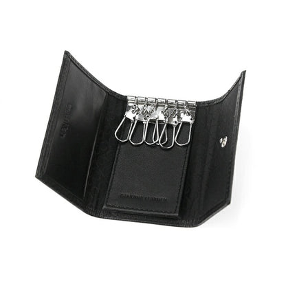 カルバンクライン キーケース メンズ ブランド Key Case Leather 革 レザー 31CK170002 ブラック 小物 31CK170002