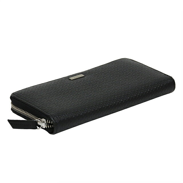 カルバンクライン 長財布 メンズ ブランド Zip Aroiund Wallet 革 レザーウォレット 小銭入れあり レザー 31CK190002 ブラック 31CK190002