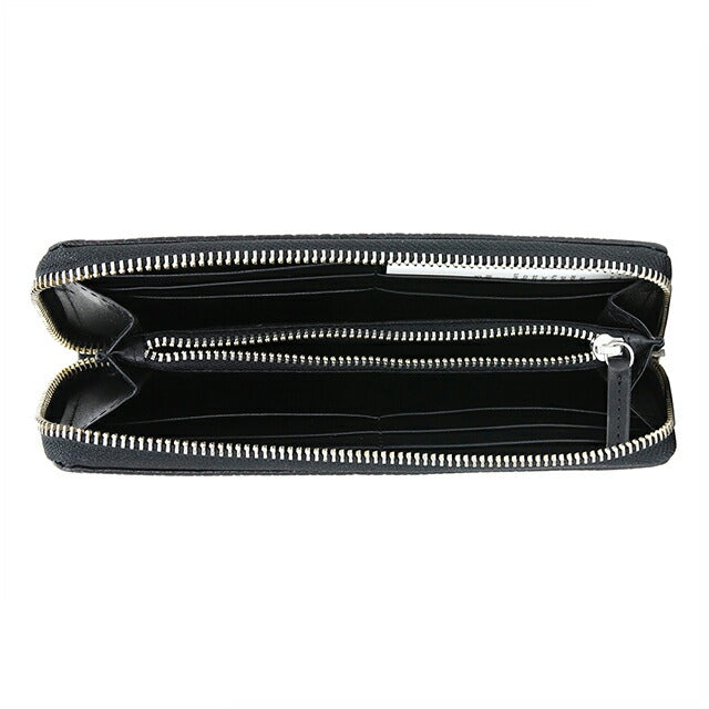 カルバンクライン 長財布 メンズ ブランド Zip Aroiund Wallet 革 レザーウォレット 小銭入れあり レザー 31CK190002 ブラック 31CK190002