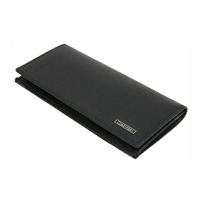 カルバンクライン 長財布 メンズ ブランド Secretar 革 レザーウォレット 小銭入れあり レザー 31CK190005 ブラック 財布 31CK190005