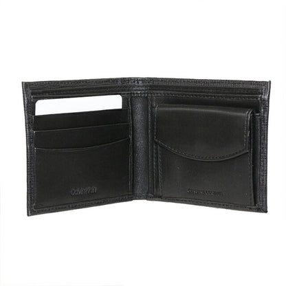 カルバンクライン 二つ折り財布 メンズ ブランド Billfold With Coin Pocket 革 レザーウォレット 小銭入れ キーリング 31CK330014 31CK330014