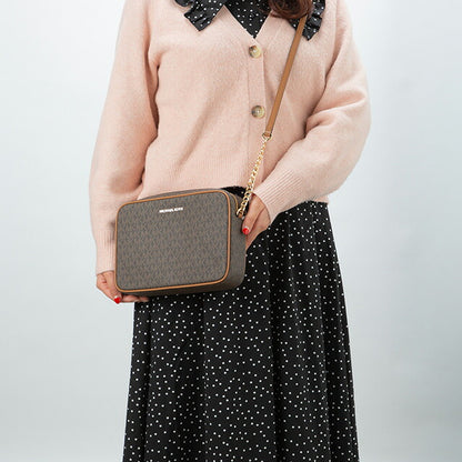 マイケルコース ショルダーバッグ レディース ブランド MICHAEL KORS 32F1GJ6C7B ダークブラウン 32F1GJ6C7B-200
