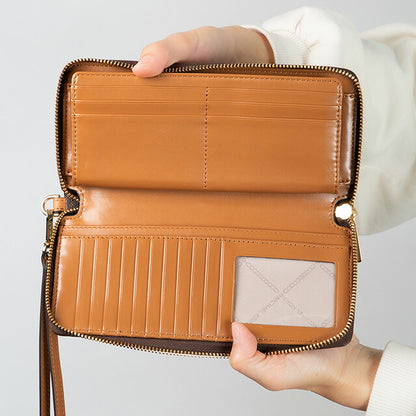 マイケルコース 長財布 メンズ レディース ブランド MICHAEL KORS 32F1GJ6E7B ダークブラウン 32F1GJ6E7B-200