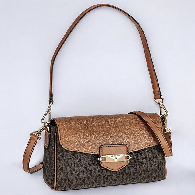 マイケルコース ショルダーバッグ レディース ブランド MICHAEL KORS レザー 32F3G6FC1B ブラウン 32F3G6FC1B-252