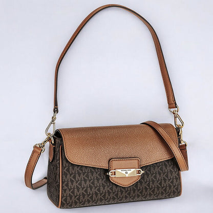 マイケルコース ショルダーバッグ レディース ブランド MICHAEL KORS レザー 32F3G6FC1B ブラウン 32F3G6FC1B-252