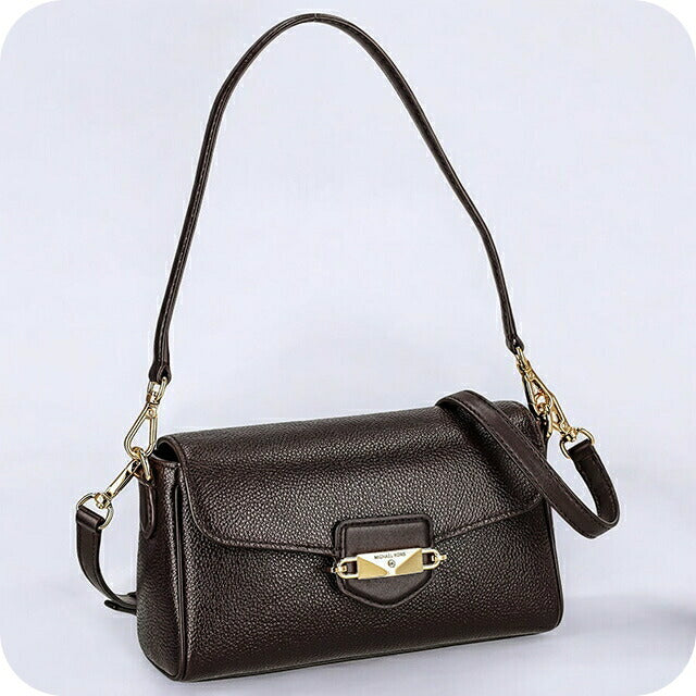 マイケルコース ショルダーバッグ レディース ブランド MICHAEL KORS レザー 32F3G6FC1L ダークブラウン 32F3G6FC1L-251