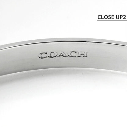 コーチ バングル レディース ブランド COACH ロゴ 335948TWO974 シルバー ゴールド アクセサリー 335948TWO974