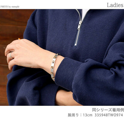 コーチ バングル レディース ブランド COACH ロゴ 335948TWO974 シルバー ゴールド アクセサリー 335948TWO974