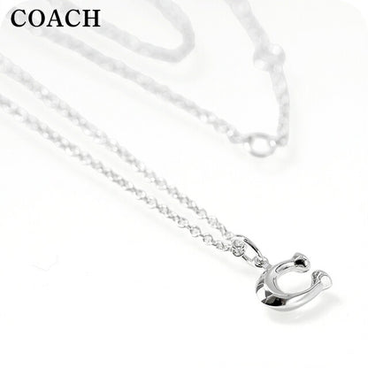 コーチ ネックレス レディース ブランド COACH ペンダント ロゴ 335949 RHO 030 シルバー アクセサリー 335949RHO030
