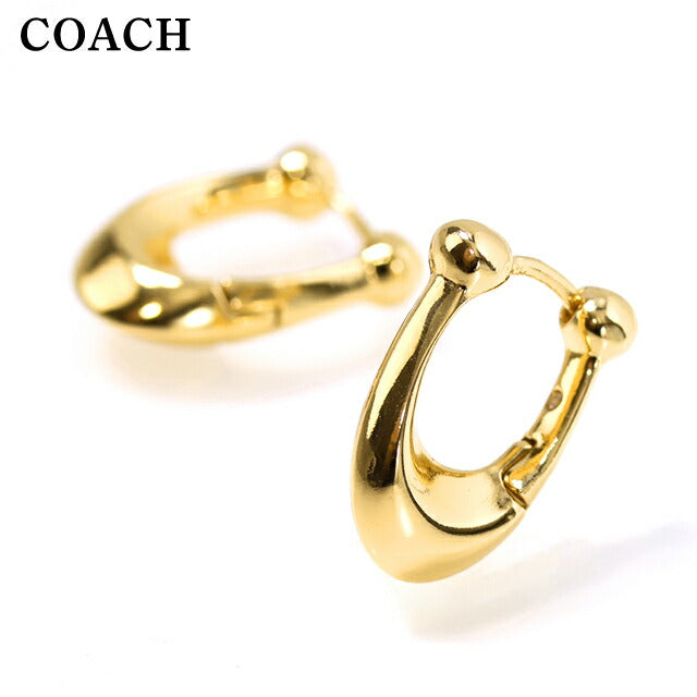コーチ ピアス レディース ブランド COACH フープ 両耳用 351447 GLD 710 ゴールド アクセサリー 351447GLD710