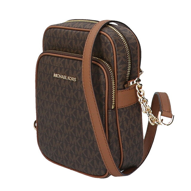 マイケルコース ショルダーバッグ レディース アウトレットブランド MICHAEL KORS ジェットセット トラベル 35F1GTVC2B-BR BROWN 35F1GTVC2B-BR