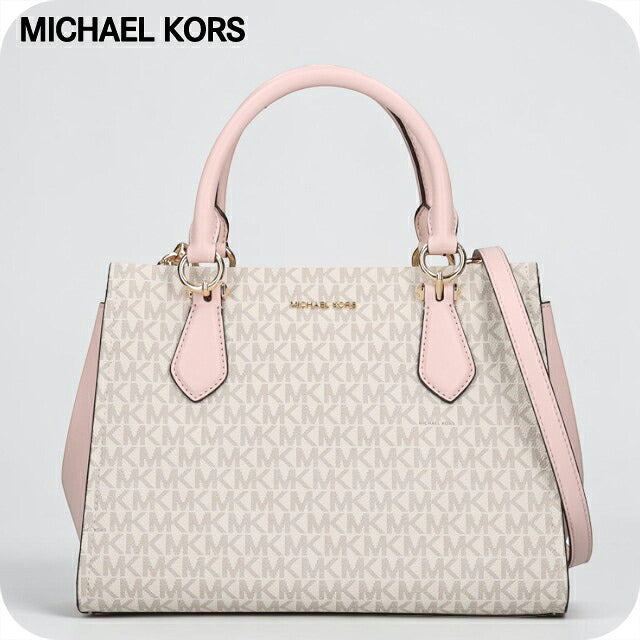 マイケルコース ショルダーバッグ レディース アウトレットブランド MICHAEL KORS マリリン 2WAY 35F5G6AS2B-PBMT PWD BLSH MLT 35F5G6AS2B-PBMT