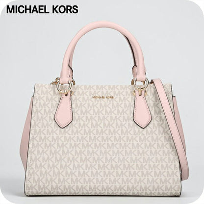 マイケルコース ショルダーバッグ レディース アウトレットブランド MICHAEL KORS マリリン 2WAY 35F5G6AS2B-PBMT PWD BLSH MLT 35F5G6AS2B-PBMT