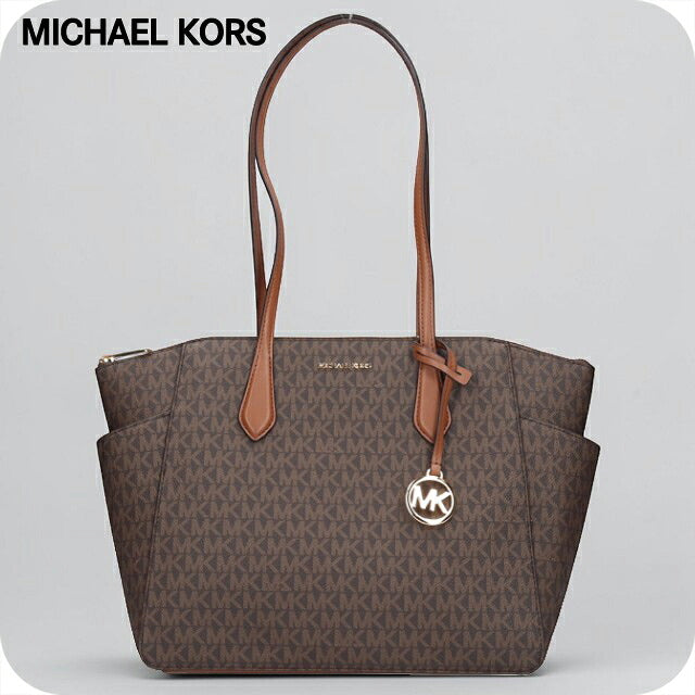 マイケルコース トートバッグ レディース アウトレットブランド MICHAEL KORS マリリン 35F5G6AT2B-BR BROWN 35F5G6AT2B-BR
