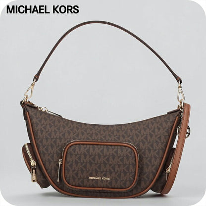 マイケルコース ショルダーバッグ レディース アウトレットブランド MICHAEL KORS メリット 2WAY 35R6G0WC1B-BR BROWN 35R6G0WC1B-BR