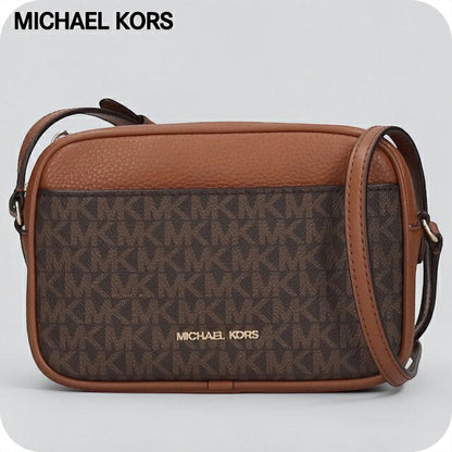 マイケルコース ショルダーバッグ レディース アウトレットブランド MICHAEL KORS ジェットセット トラベル 35R6GTVC5B-BR BROWN 35R6GTVC5B-BR