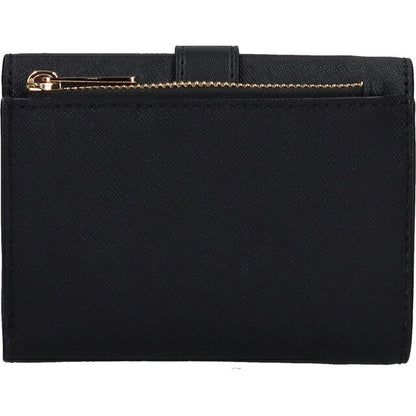 マイケルコース 二つ折り財布 二折財布 コンパクト レディース アウトレットブランド MICHAEL KORS グリニッチ 35S5GGRE6L-BK BLACK 35S5GGRE6L-BK