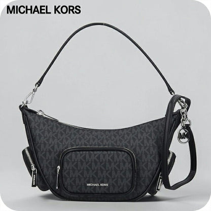 マイケルコース ショルダーバッグ レディース アウトレットブランド MICHAEL KORS メリット 2WAY 35S6S0WC1B-BK BLACK 35S6S0WC1B-BK
