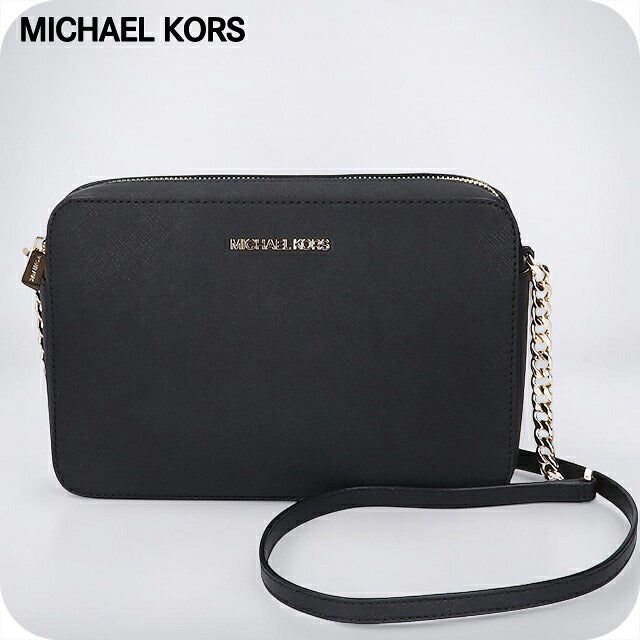 マイケルコース ショルダーバッグ レディース アウトレットブランド MICHAEL KORS ジェットセット アイテム 35T8GTTC9L-BK BLACK 35T8GTTC9L-BK