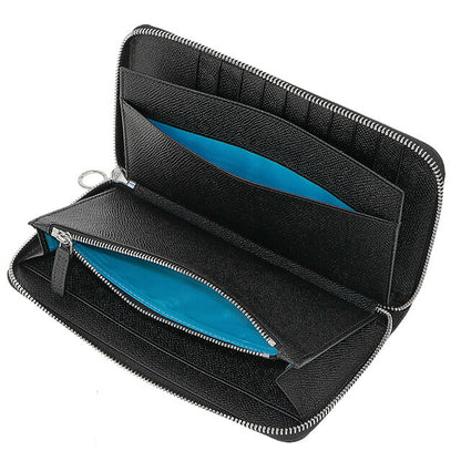 ブルガリ オーガナイザー メンズ ブランド BVLGARI レザー 36710 BLK ブラック 36710-BLK