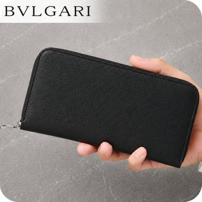 ブルガリ オーガナイザー メンズ ブランド BVLGARI レザー 36710 BLK ブラック 36710-BLK