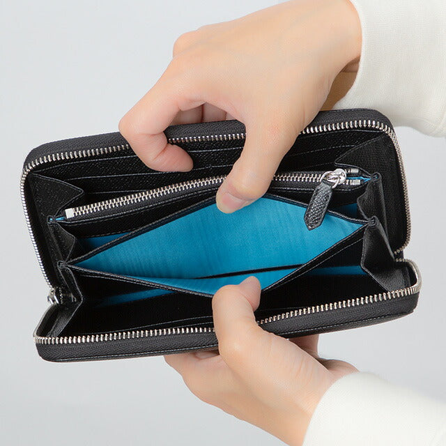 ブルガリ 長財布 メンズ ブランド BVLGARI 36933 BLK ブラック 36933-BLK