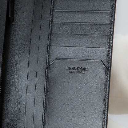 ブルガリ 長財布 メンズ ブランド BVLGARI 36966 BLK ブラック 36966-BLK