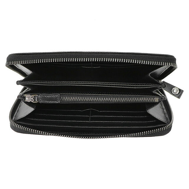 BVLGARI 長財布 ブラック メンズ 36968 BVLGARI ブルガリ 36968 GRAIN/BLK 長財布 メンズ 送料無料