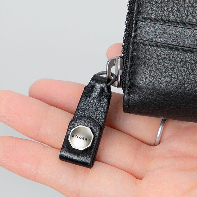 ブルガリ 長財布 メンズ ブランド BVLGARI 36968 BLK ブラック 36968-BLK