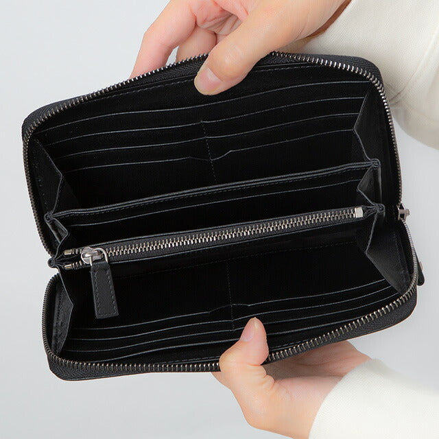 ブルガリ 長財布 メンズ ブランド BVLGARI 36968 BLK ブラック 36968-BLK
