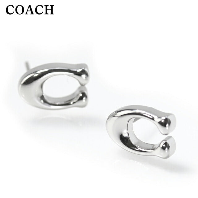 コーチ ピアス レディース ブランド COACH スタッド 両耳用 369816 RHO 030 シルバー アクセサリー 369816RHO030