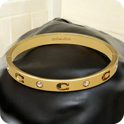 コーチ バングル レディース ブランド COACH 37455892 ゴールド 37455892-GLD-B