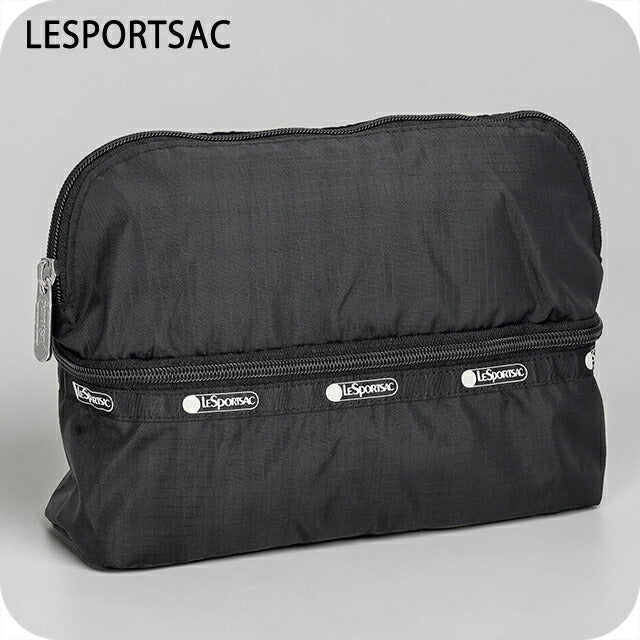 LeSportsac 手拿包 女士品牌 LeSportsac VIETNAM 3955 JET BLACK L 黑色