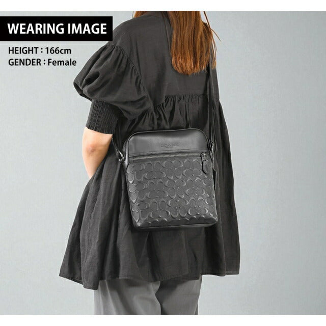 coach houston backpack qb/bk Coach Shoulder Bag Men's Brand COACH Signature Leather 4009 QB BK 1 Bl – 腕時計のななぷれ