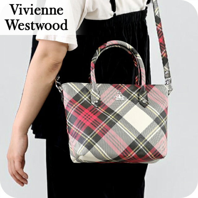 ヴィヴィアン ウエストウッド トートバッグ レディース ブランド Vivienne Westwood 2WAY 4204007TU S0012 O101 マルチカラー ビビアン 4204007TU-S0012-O101