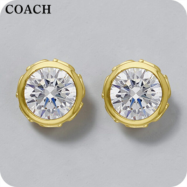 Coach earrings ladies brand COACH 423484 GD111 gold accessories