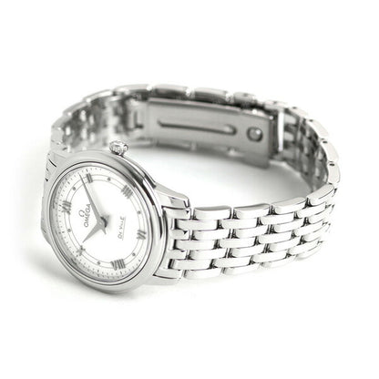 オメガ デビル プレステージ クオーツ 27.4mm レディース 腕時計 424.10.27.60.04.001 OMEGA 新品 424-10-27-60-04-001
