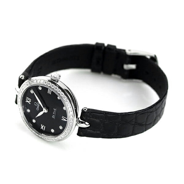 【国内即納】OMEGA デ・ビル 424.18.27.60.51.001 腕時計 オメガ 時計 デビル プレステージ デュードロップ 27mm