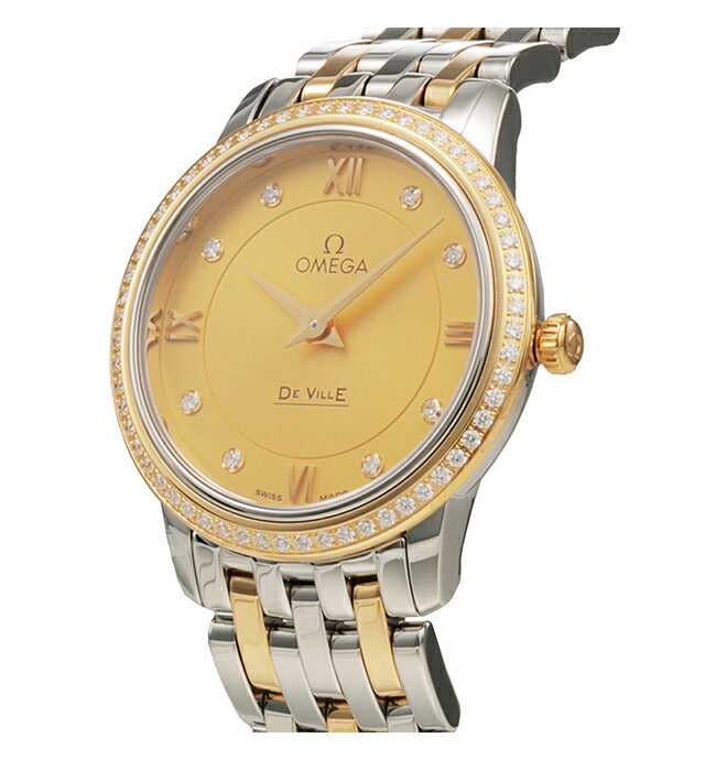 【新品】オメガ OMEGA デ・ヴィル プレステージ 高級腕時計レディース オメガ デ・ヴィル プレステージ 27.4mm クオーツ 腕時計