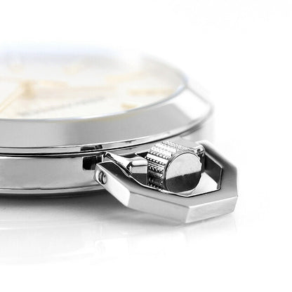 アエロウォッチ クォーツ 電池式 懐中時計 ブランド メンズ レディース AEROWATCH 42829-AA04 アナログ シルバー スイス製 42829-AA04