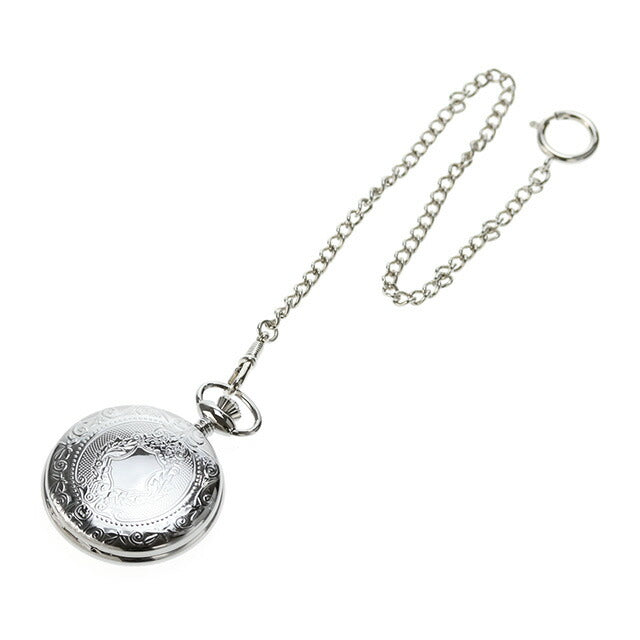 アエロウォッチ クォーツ 電池式 懐中時計 ブランド メンズ レディース AEROWATCH 42833-PD01 アナログ ホワイト 白 スイス製 42833-PD01