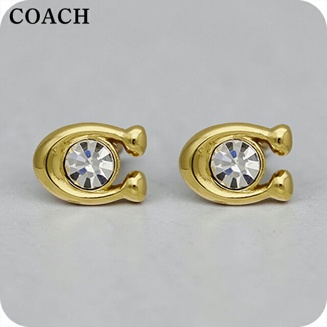 Coach earrings ladies brand COACH 440614 GD110 gold accessories