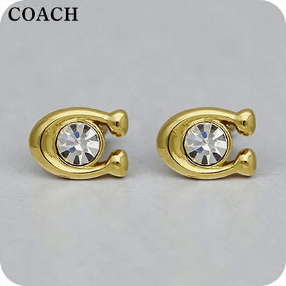 Coach earrings ladies brand COACH 440614 GD110 gold accessories
