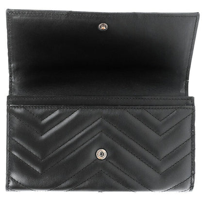 グッチ 二つ折り財布 メンズ ブランド GUCCI レザー 473922-A7M0N 1000 ブラック ウォレット 高級 おしゃれ プレゼント 実用的