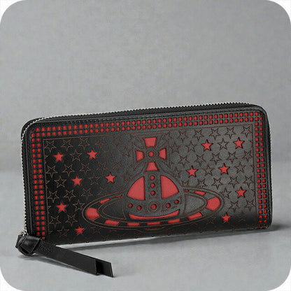 ヴィヴィアン・ウエストウッド 長財布 レディース ブランド Vivienne Westwood 5106005MW-L00CP SHINY BLACK/RED ブラック/レッド ウォレット 高級 おしゃれ プレゼント 実用的