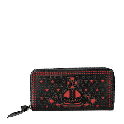 ヴィヴィアン・ウエストウッド 長財布 レディース ブランド Vivienne Westwood 5106005MW-L00CP SHINY BLACK/RED ブラック/レッド ウォレット 高級 おしゃれ プレゼント 実用的
