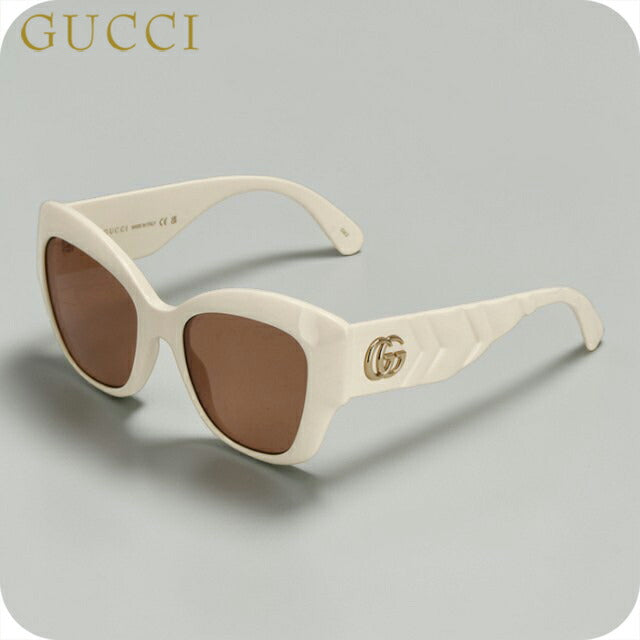 Gucci sunglasses ladies brand GUCCI GG0808S 002 white