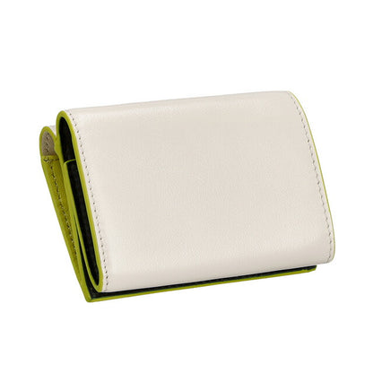 マルニ 三つ折り財布 レディース ブランド MARNI PFMO0056U1-P2644 アイボリー/ライムグリーン PFMO0056U1P2644-Z638V
