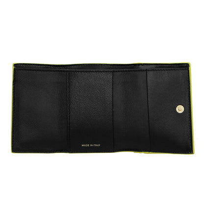 マルニ 三つ折り財布 レディース ブランド MARNI PFMO0056U1-P2644 アイボリー/ライムグリーン PFMO0056U1P2644-Z638V