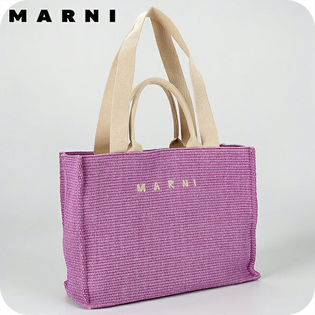 マルニ トートバッグ レディース ブランド MARNI ITALY SHMP0078U0-P3860 00C04 パープル 軽量 手提げ 高級 おしゃれ プレゼント 女性 実用的 かわいい